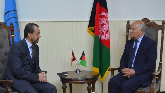 Büyükelçimiz Sayın Oğuzhan Ertuğrul´un  Afganistan Yüksek Öğretim Bakanını Ziyareti