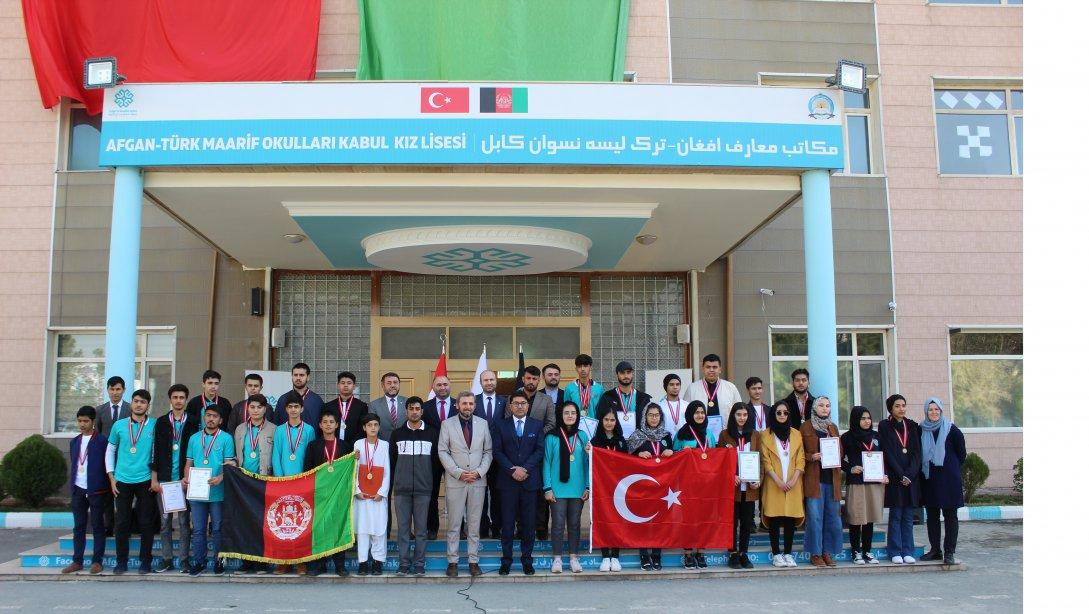 Türkiye Maarif Vakfı Afganistan Okulları Antalya Bilim Olimpiyatlarında Büyük Başarılar Elde Etti