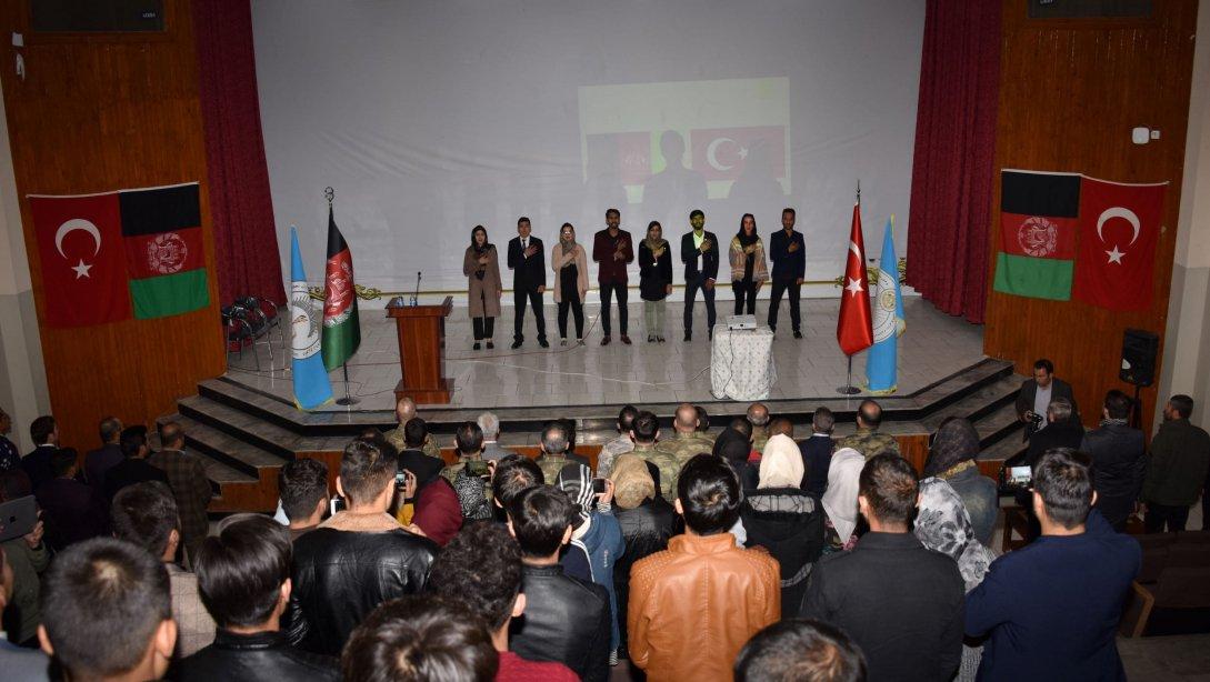 Şehit Rabbani Eğitim Üniversitesi, Türkoloji Bölümünce düzenlenen Makale yarışmasında ödüller sahiplerini buldu.